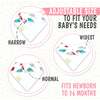 8-Pack Organic Baby Bandana Drool Bibs for Boys and Girls, Bold Bravery - Bibs - 4