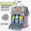Original Diaper Backpack, Pink Gray - Carriers - 2