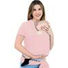 Baby Wrap Carrier, Dusty Pink - Carriers - 1 - thumbnail