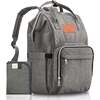 Original Diaper Backpack, Classic Gray - Carriers - 1 - thumbnail