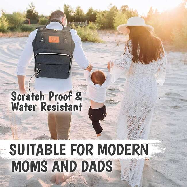 Original Diaper Backpack, Mystic Gray - Carriers - 6