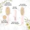 Baby Hair Brush and Comb Set, Blush - Hair Accessories - 2