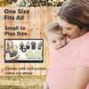 Baby Wrap Carrier, Dusty Pink - Carriers - 4