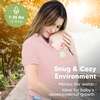 Baby Wrap Carrier, Dusty Pink - Carriers - 6