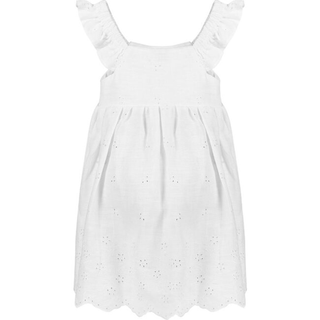 Charlotte Eyelet Dress, White