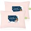 2-Pack Toddler Pillows, Mist Pink - Nursing Pillows - 1 - thumbnail