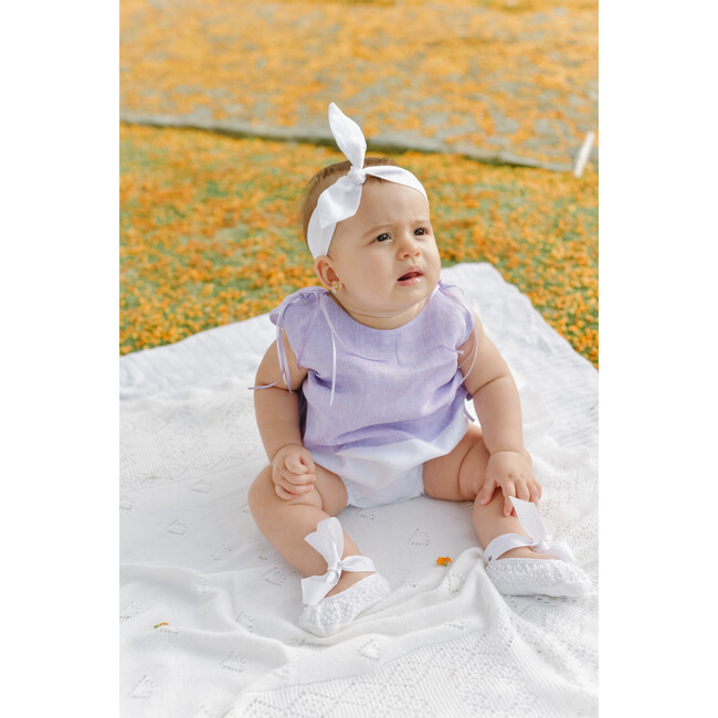 Annecy Bubble Onesie, Light Purple - Rompers - 2