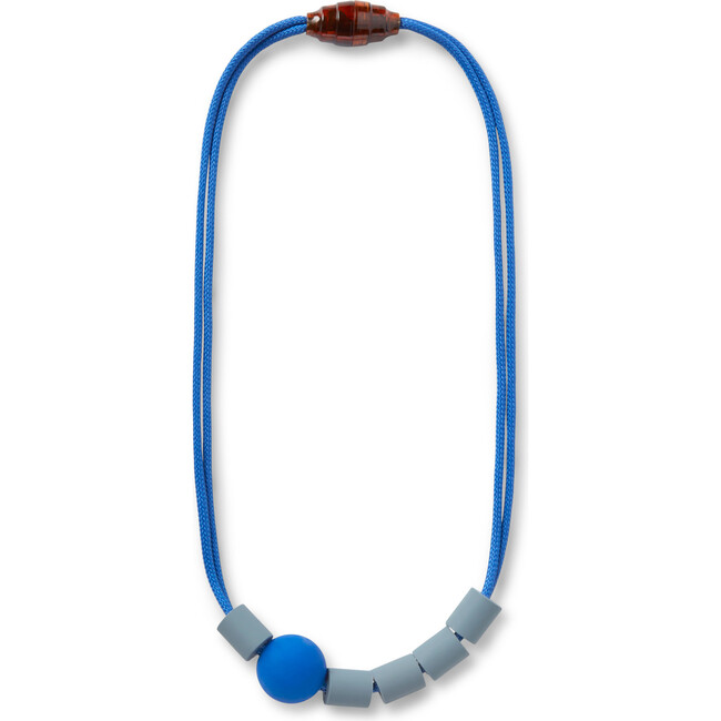 DISCONTINUED Cobalt Adventure Sensory Necklace - Teethers - 1