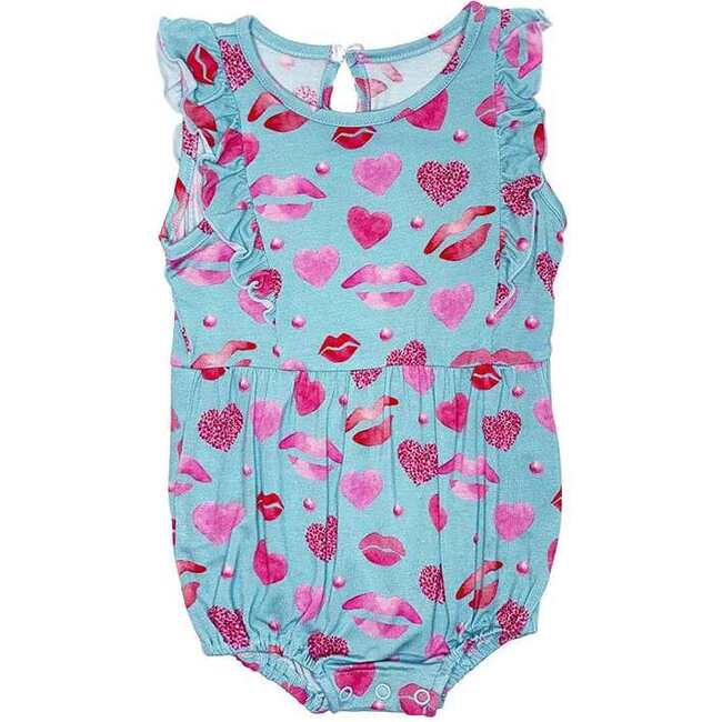 Scarlett Ruffled Bamboo Bubble Romper - Rompers - 1