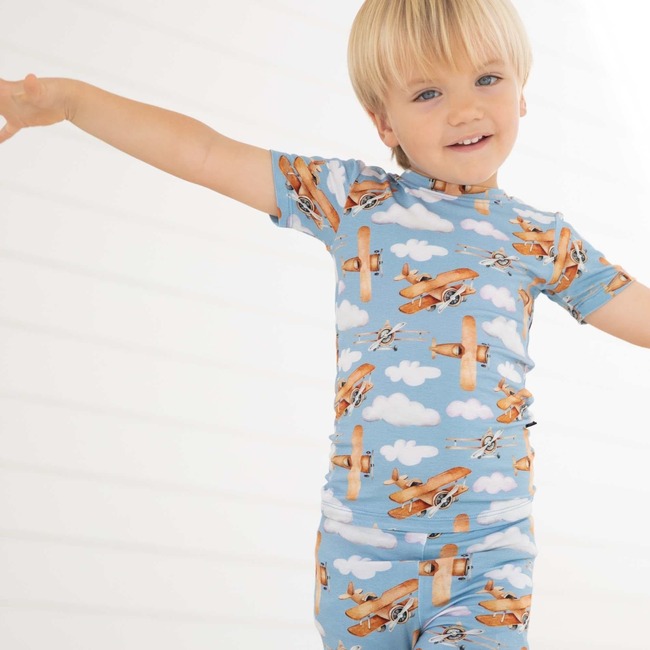 Logan Toddler Lounge Bamboo Pajama Set