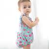 Scarlett Ruffled Bamboo Bubble Romper - Rompers - 4