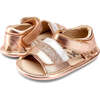 Jetsetter Sandals, Rose Gold - Sandals - 1 - thumbnail