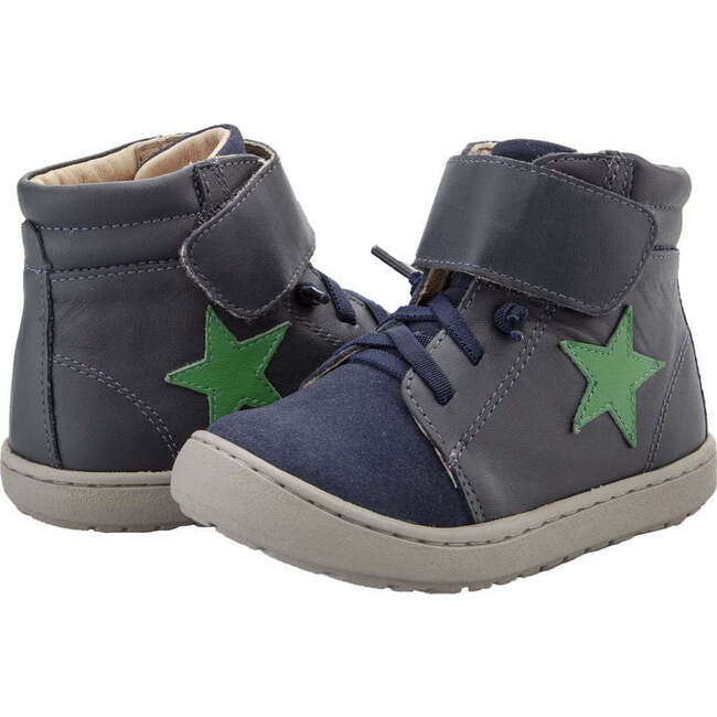 Stary Knight Sneakers, Navy - Sneakers - 1
