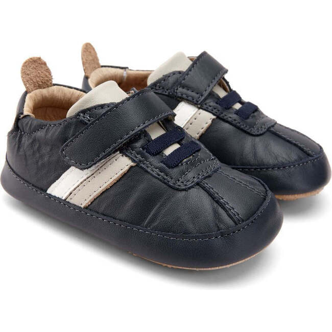 Rework Velcro Sneakers, Navy - Sneakers - 2