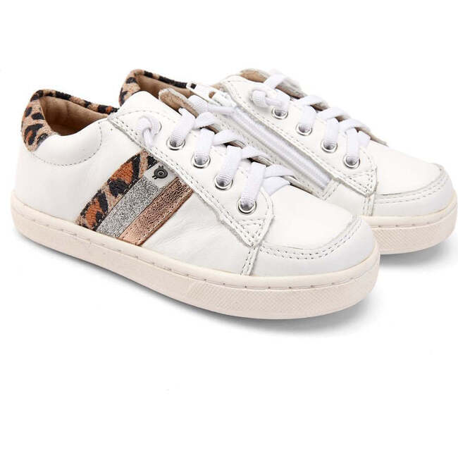 Collective Leather Sneakers, White