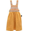Woven Dress, Mustard - Dresses - 1 - thumbnail