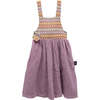 Woven Dress, Purple - Dresses - 1 - thumbnail