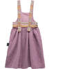 Woven Dress, Purple - Dresses - 2 - thumbnail
