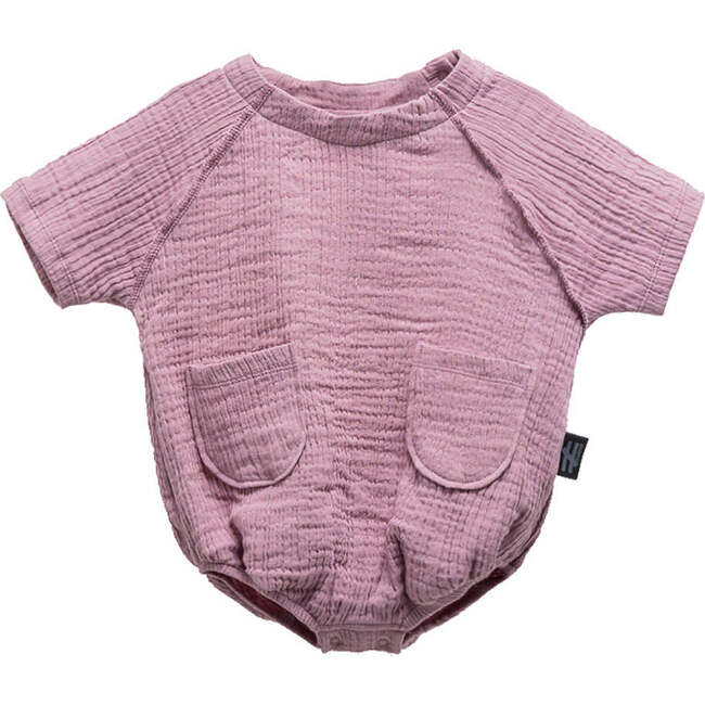 Pocket Bodysuit, Purple