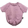 Pocket Bodysuit, Purple - Onesies - 1 - thumbnail