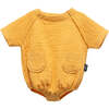 Pocket Bodysuit, Mustard - Onesies - 1 - thumbnail