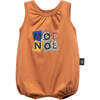 Logo Bodysuit, Cinnamon - Onesies - 1 - thumbnail
