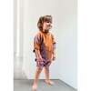 Cross Stripe Outfit, Khaki - Mixed Apparel Set - 2