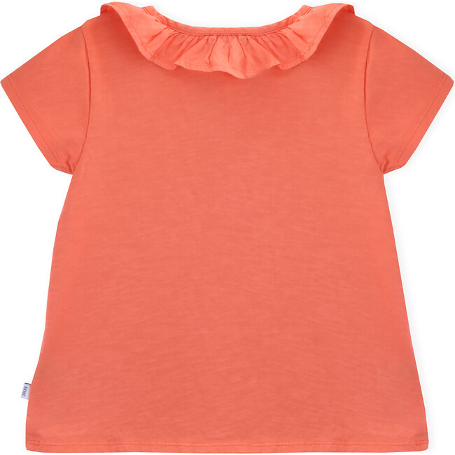 Polo Girl Organic Cotton, Melinda Coral - Shirts - 3