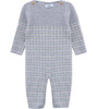 Jumpsuit Newborn Tricot, Honesty Grey - Rompers - 1 - thumbnail