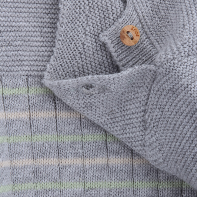 Jumpsuit Newborn Tricot, Honesty Grey - Rompers - 2