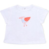 T-Shirt Short Sleeve Organic Cotton, Seagull - Shirts - 1 - thumbnail