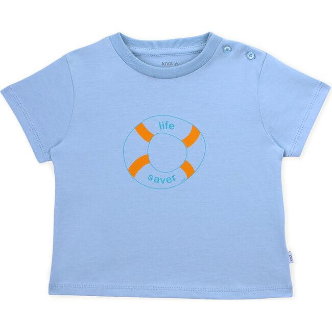 T-Shirt Short Sleeve Baby Cotton, Life Saver - Shirts - 1
