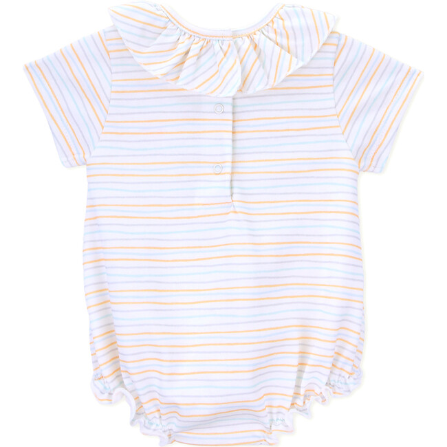 Romper Newborn Cotton, Happy Summer Stripes - Rompers - 3