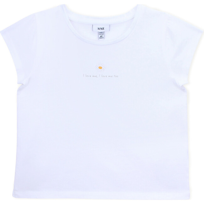 T-Shirt Short Sleeve Girl, Marigold