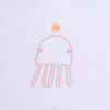 T-Shirt Short Sleeve Organic Cotton, Queen Octopus - Shirts - 2 - thumbnail