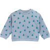 Sweatshirt Baby Terry, Riley Blue Hearts - Sweatshirts - 1 - thumbnail