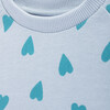 Sweatshirt Baby Terry, Riley Blue Hearts - Sweatshirts - 2 - thumbnail