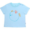 T-Shirt Short Sleeve Baby Organic Cotton, Puffer Fish - Shirts - 1 - thumbnail