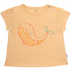 T-Shirt Short Sleeve Baby Organic Cotton, Whale - Shirts - 1 - thumbnail