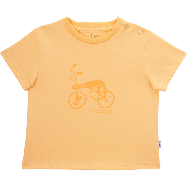 T-Shirt Short Sleeve Baby Cotton, Tricycle