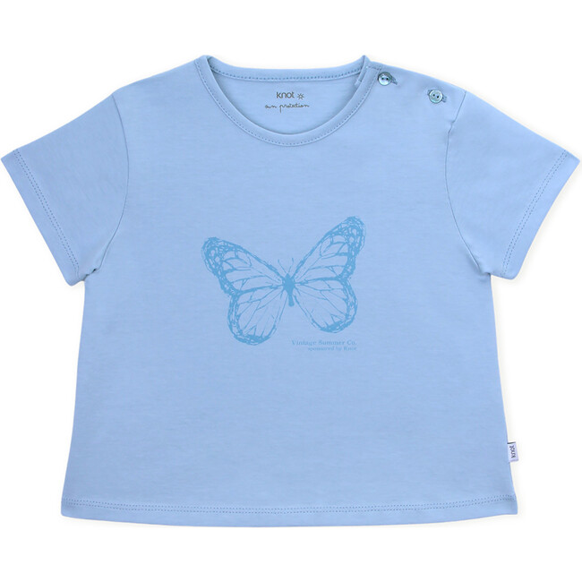 T-Shirt Short Sleeve Baby Cotton, Butterfly
