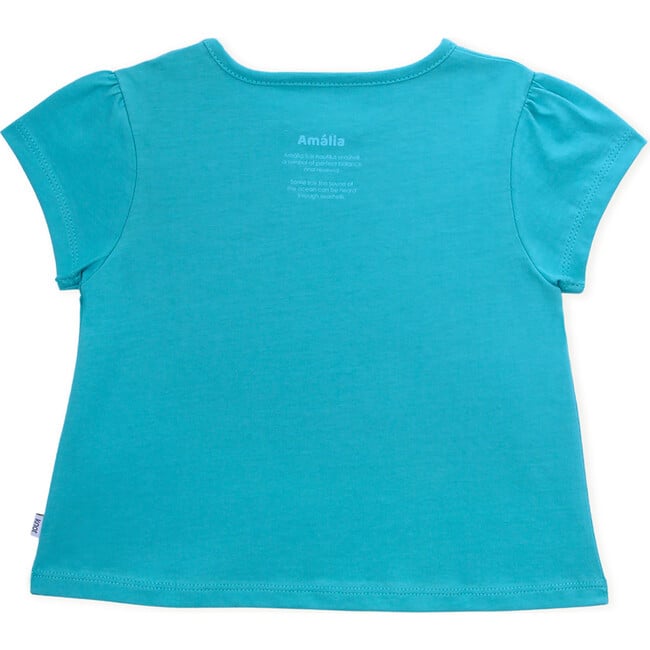 T-Shirt Short Sleeve Baby Organic Cotton, Seashell - Shirts - 3