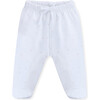 Trousers Newborn Organic Cotton, Anemone Flower White Pink - Pants - 1 - thumbnail