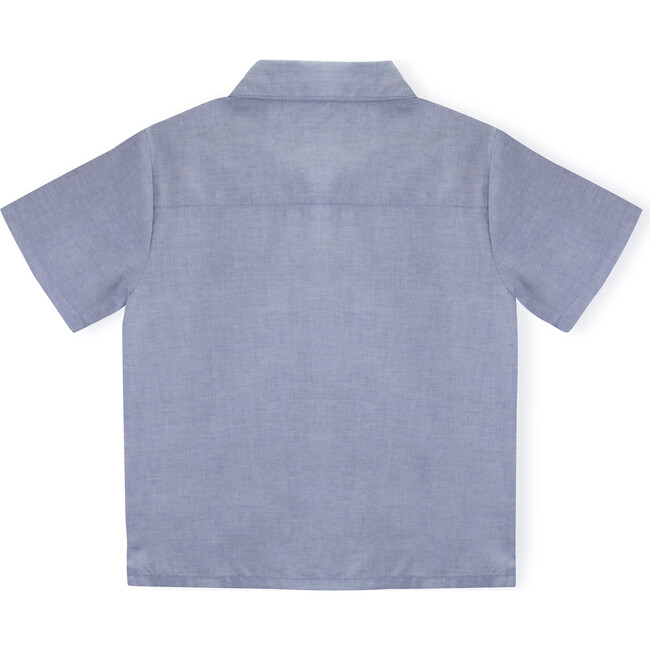 Shirt Short Sleeve Cotton, Theo - Shirts - 3