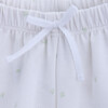 Trousers Newborn Organic Cotton, Anemone Flower White Green - Pants - 2