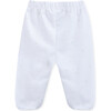 Trousers Newborn Organic Cotton, Anemone Flower White Green - Pants - 3