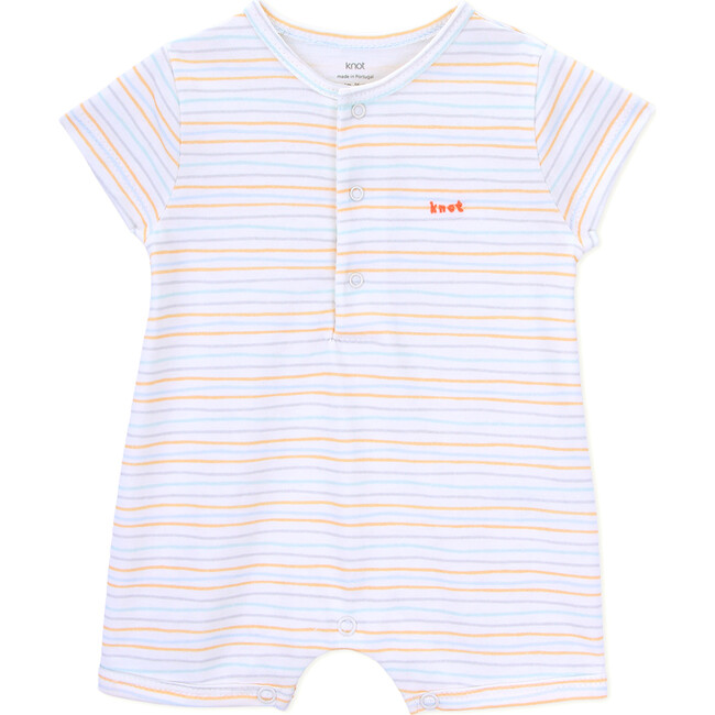 Barboteuse Newborn Cotton, Happy Summer Stripes - Onesies - 1