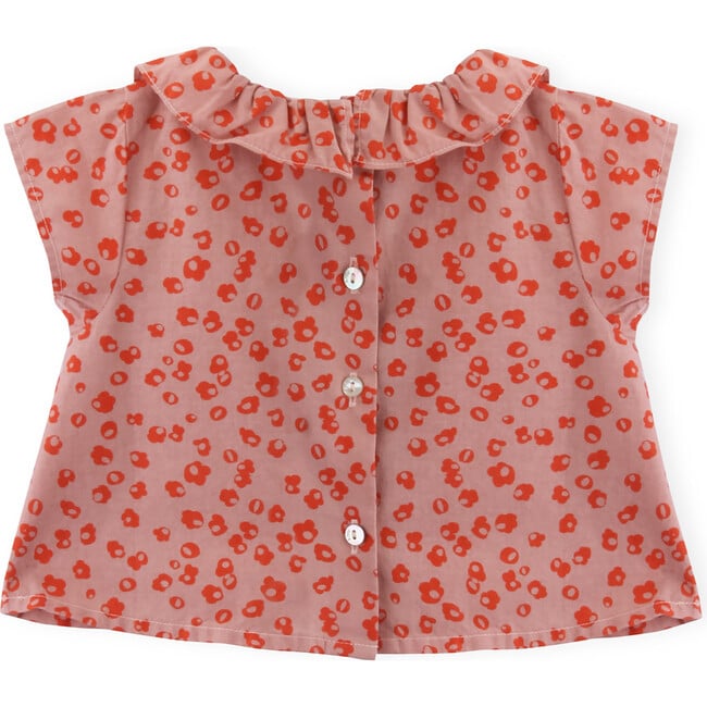 Blouse Newborn Cotton, Summer Flowers - Shirts - 3