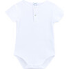 Body Short Sleeve Baby, Dill White - Onesies - 1 - thumbnail