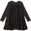 Women's Soliman Dress, Black - Dresses - 1 - thumbnail